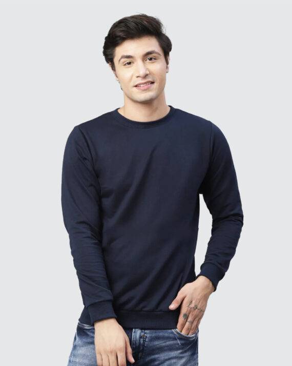 Best T-Shirt Manufacturer | Men's Sweatshirts - Navy Blue